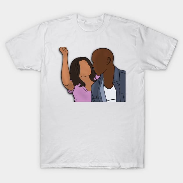 Baby Boy Tyrese Taraji Fan Art T-Shirt by tayelectronica